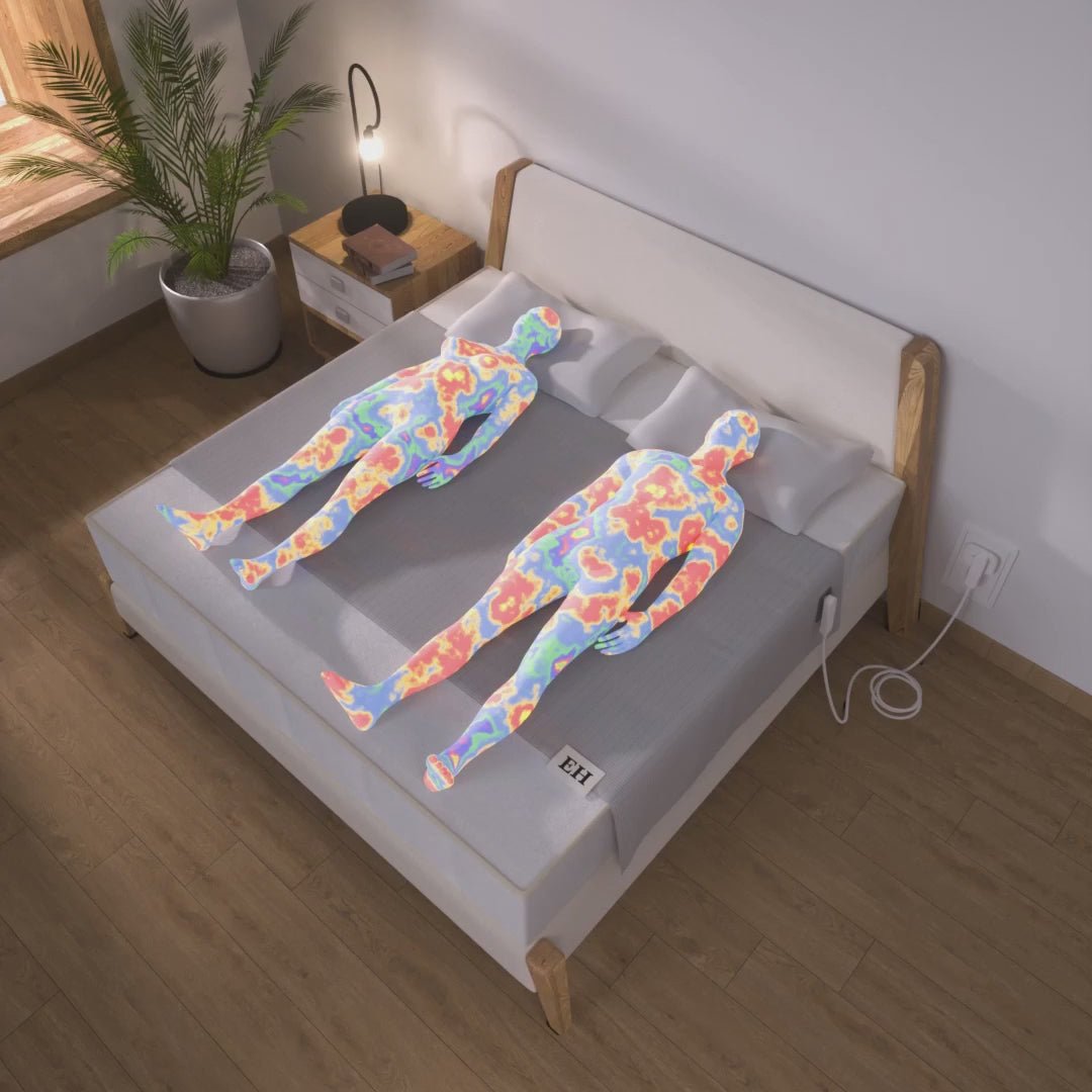 Drap de grounding en coton bio et fibres d’argent - Maison Princesse