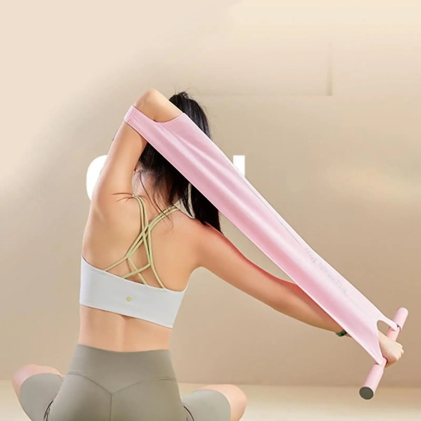 Sangle Extensible de Yoga Non Élastique - Maison Princesse