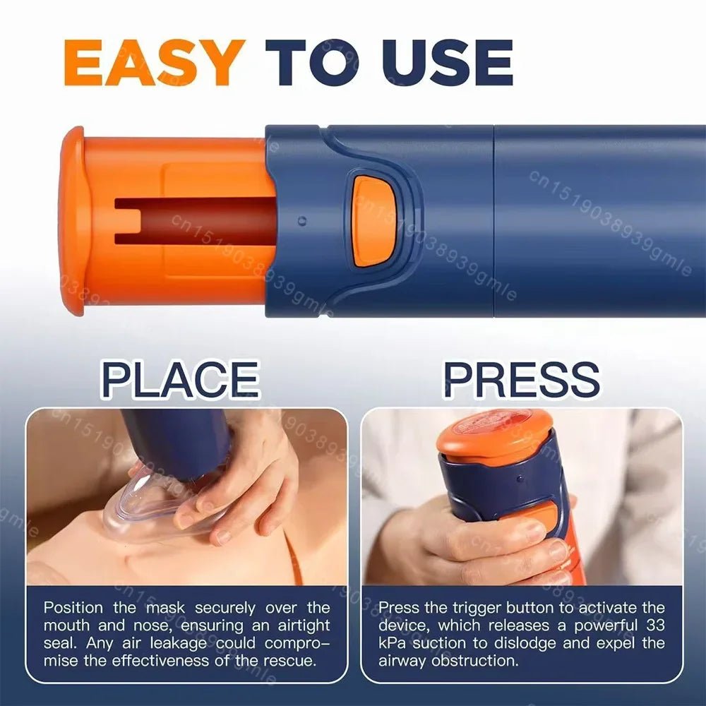 Appareil de Premiers Secours Anti Étouffement - Réutilisable à la Maison et en Extérieur - Maison Princesse