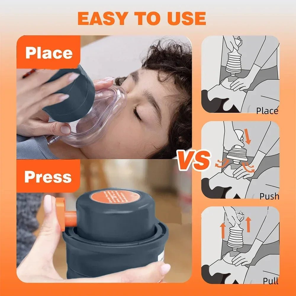 Appareil de Premiers Secours Anti Étouffement - Réutilisable à la Maison et en Extérieur - Maison Princesse