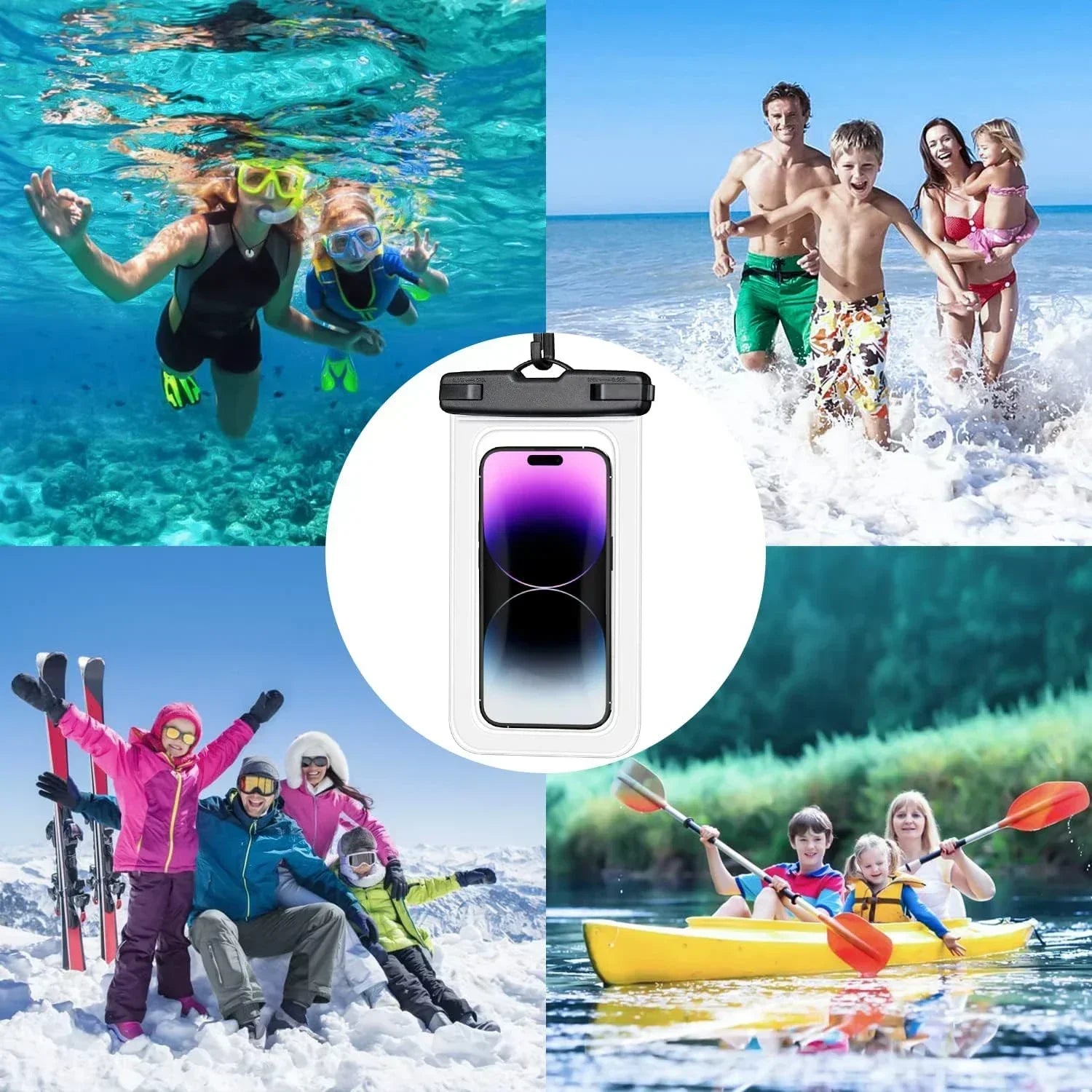 Étui Étanche Universel pour Téléphone - Maison Princesse