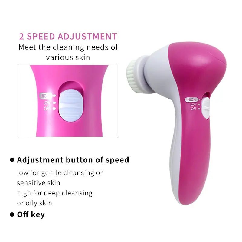 Brosse Visage Multifonction pour Soin de la Peau & Massage - Maison Princesse