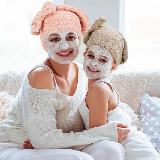 Serviette de Cheveux Ultra-Absorbante en Bambou - Maison Princesse