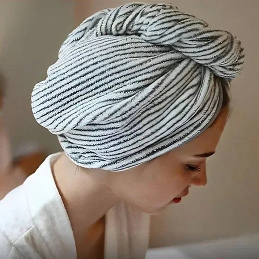Bonnet de Douche Ultra-Absorbant - Séchage Rapide et Confort Inégalé - Maison Princesse