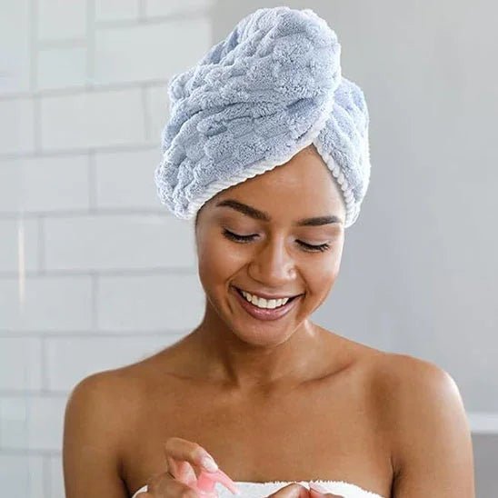 Bonnet de cheveux en polyester pour un séchage rapide - Maison Princesse