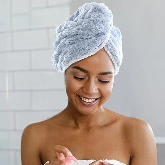 Bonnet de cheveux en polyester pour un séchage rapide - Maison Princesse