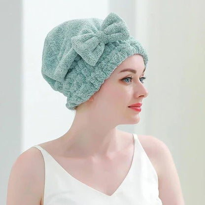 Serviette de Cheveux Ultra-Absorbante en Bambou - Maison Princesse