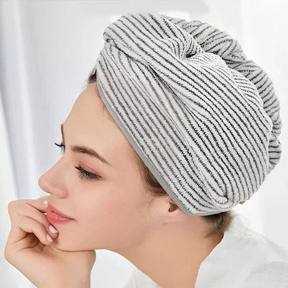 Bonnet de Douche Ultra-Absorbant - Séchage Rapide et Confort Inégalé - Maison Princesse