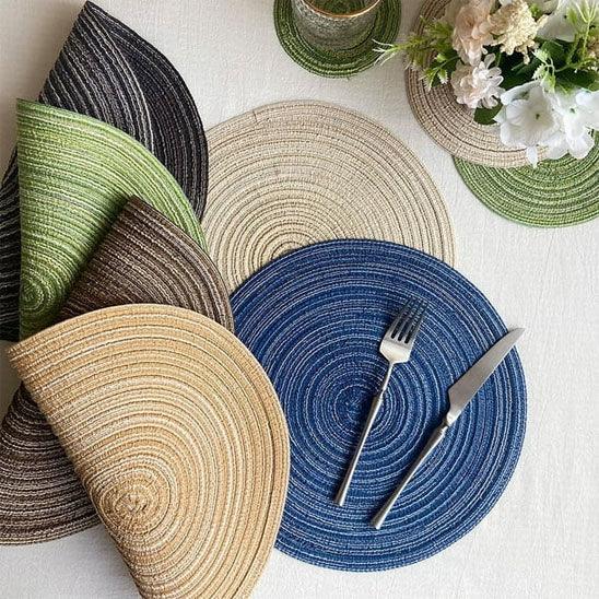 Set de Table - Design scandinave naturel - Protection et élégance pour toute table - Maison Princesse