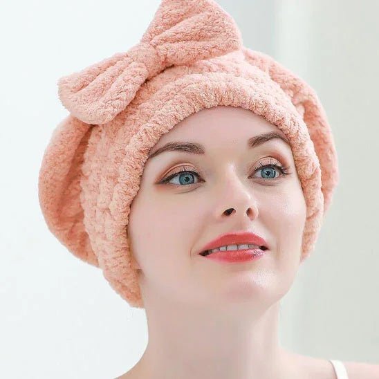 Serviette de Cheveux Ultra-Absorbante en Bambou - Maison Princesse