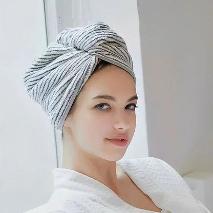 Bonnet de Douche Ultra-Absorbant - Séchage Rapide et Confort Inégalé - Maison Princesse