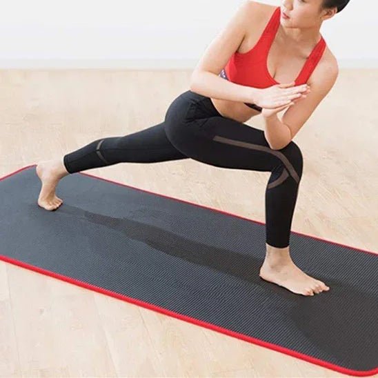 Tapis de Fitness Premium - 10mm d'Épaisseur - Antidérapant - Maison Princesse