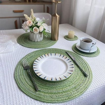 Set de Table - Design scandinave naturel - Protection et élégance pour toute table - Maison Princesse