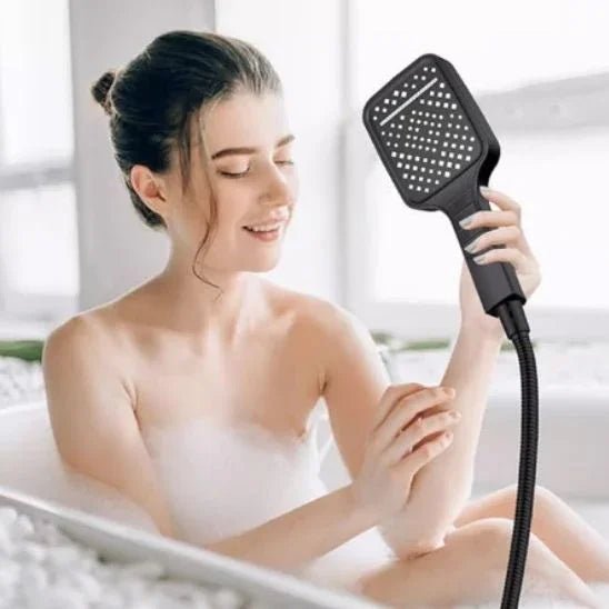 Pommeau de Douche Haut de Gamme - 7 Modes de Pulvérisation Réglables - Maison Princesse
