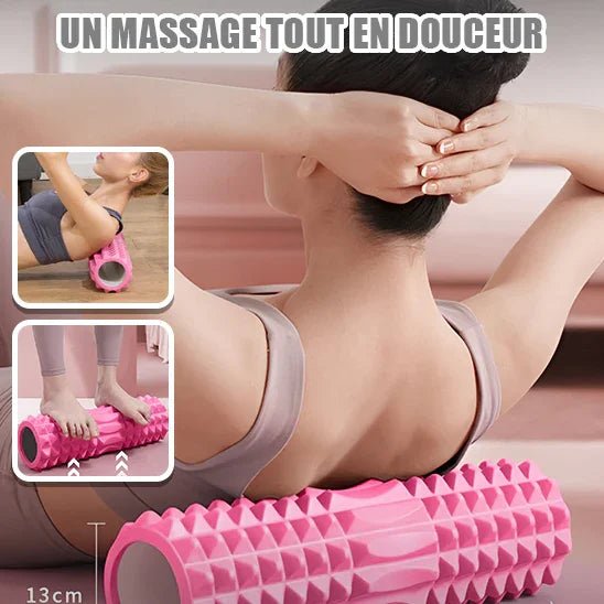 Rouleau de massage à pointes - Soulagement Musculaire et Mobilité - Maison Princesse