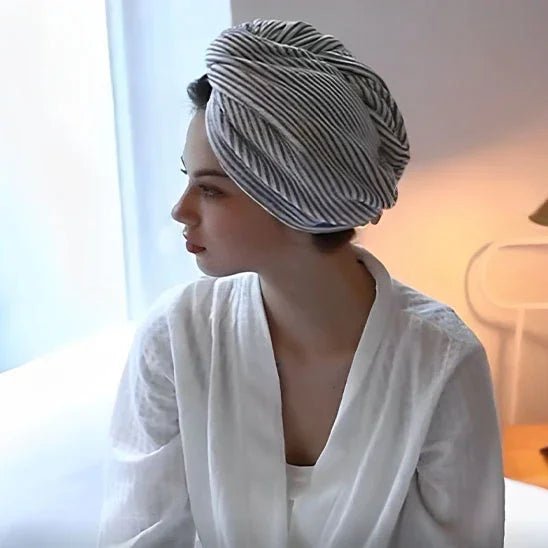 Bonnet de Douche Ultra-Absorbant - Séchage Rapide et Confort Inégalé - Maison Princesse