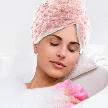 Bonnet de cheveux en polyester pour un séchage rapide - Maison Princesse