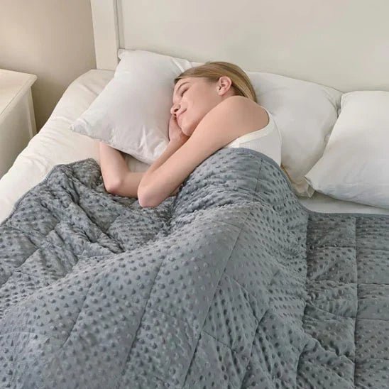 Couverture lestée double face - Réduction Stress et améliore le sommeil - Maison Princesse