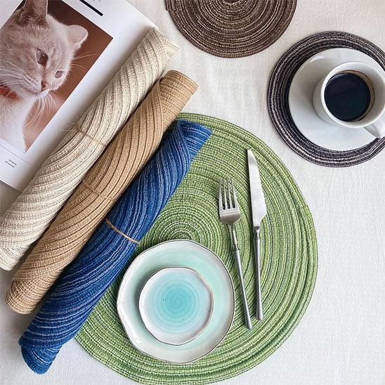 Set de Table - Design scandinave naturel - Protection et élégance pour toute table - Maison Princesse