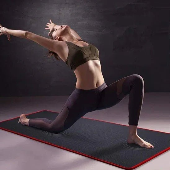 Tapis de Fitness Premium - 10mm d'Épaisseur - Antidérapant - Maison Princesse