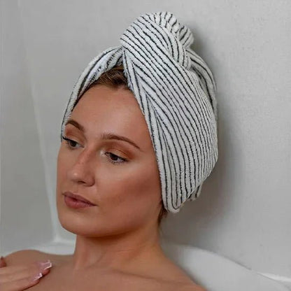 Bonnet de Douche Ultra-Absorbant - Séchage Rapide et Confort Inégalé - Maison Princesse
