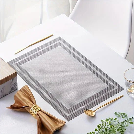 Set de table antidérapant - Protection élégante et moderne - Maison Princesse