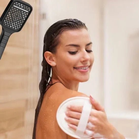 Pommeau de Douche Haut de Gamme - 7 Modes de Pulvérisation Réglables - Maison Princesse