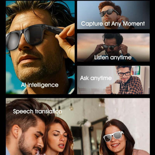 Lunettes Caméra HYUNDAI XK ONE Pro – Vidéo HD, Audio Intégré, Verres Polarisés - Maison Princesse